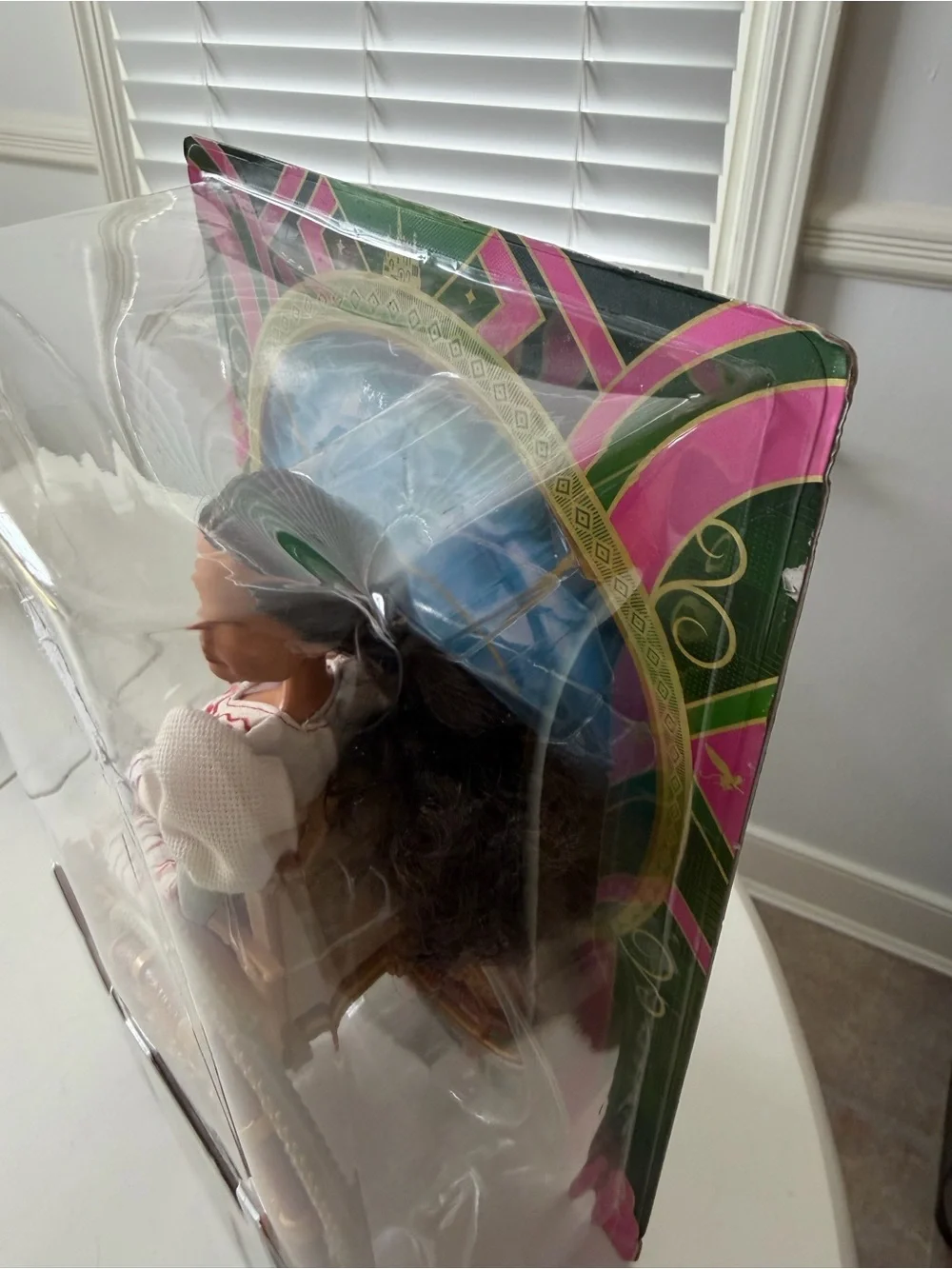 Wicked Nessarose Doll in White and Pink Wheelchair - Official Collectible